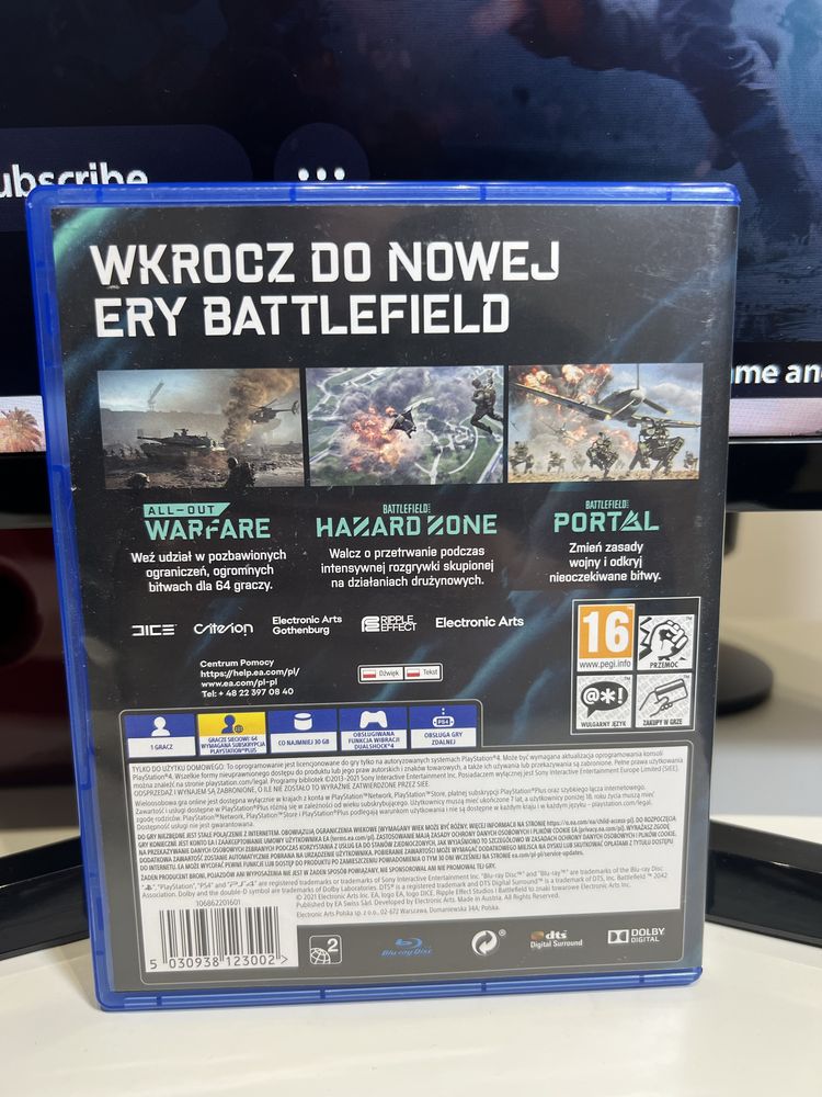 Gra Battlefield 2042 na PS 4/ PS 5