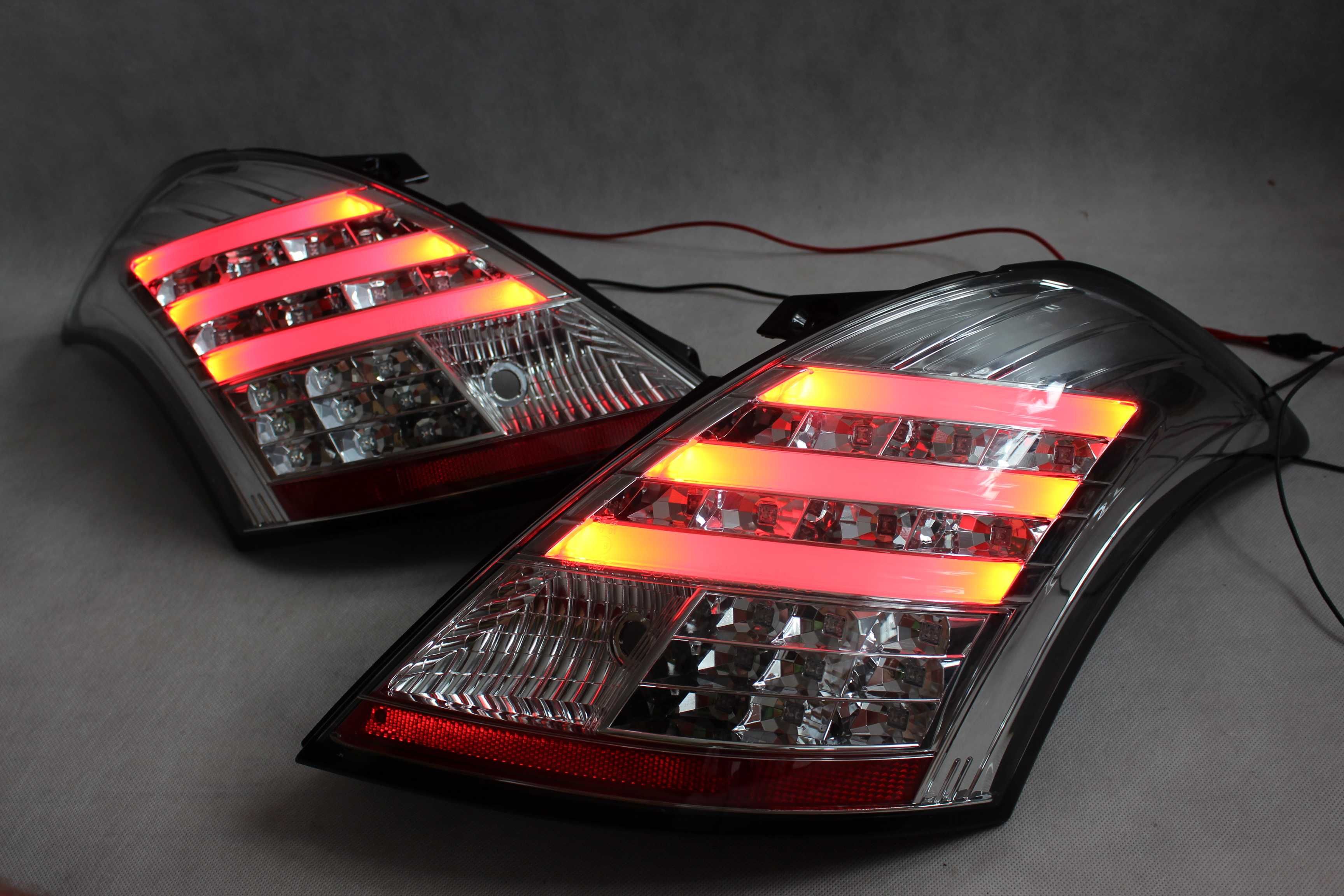Lampy tył tylne Suzuki SWIFT mk7 10-17 Led Bar NEON TUNING CHROM NOWE!