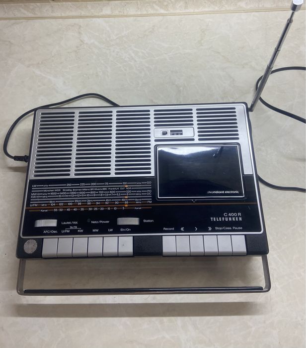 Радіо Магнітола Telefunken C 400 R. ВИНТАЖ!!! 1975-1977 рр