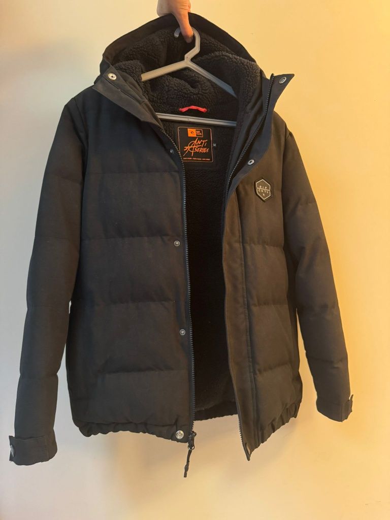 Casaco com Capuz Rip Curl Preto Inverno 14 Anos