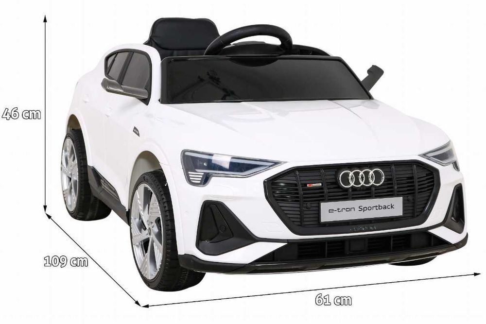 Pojazd Audi E-Tron Sportback Biały QLS-6688