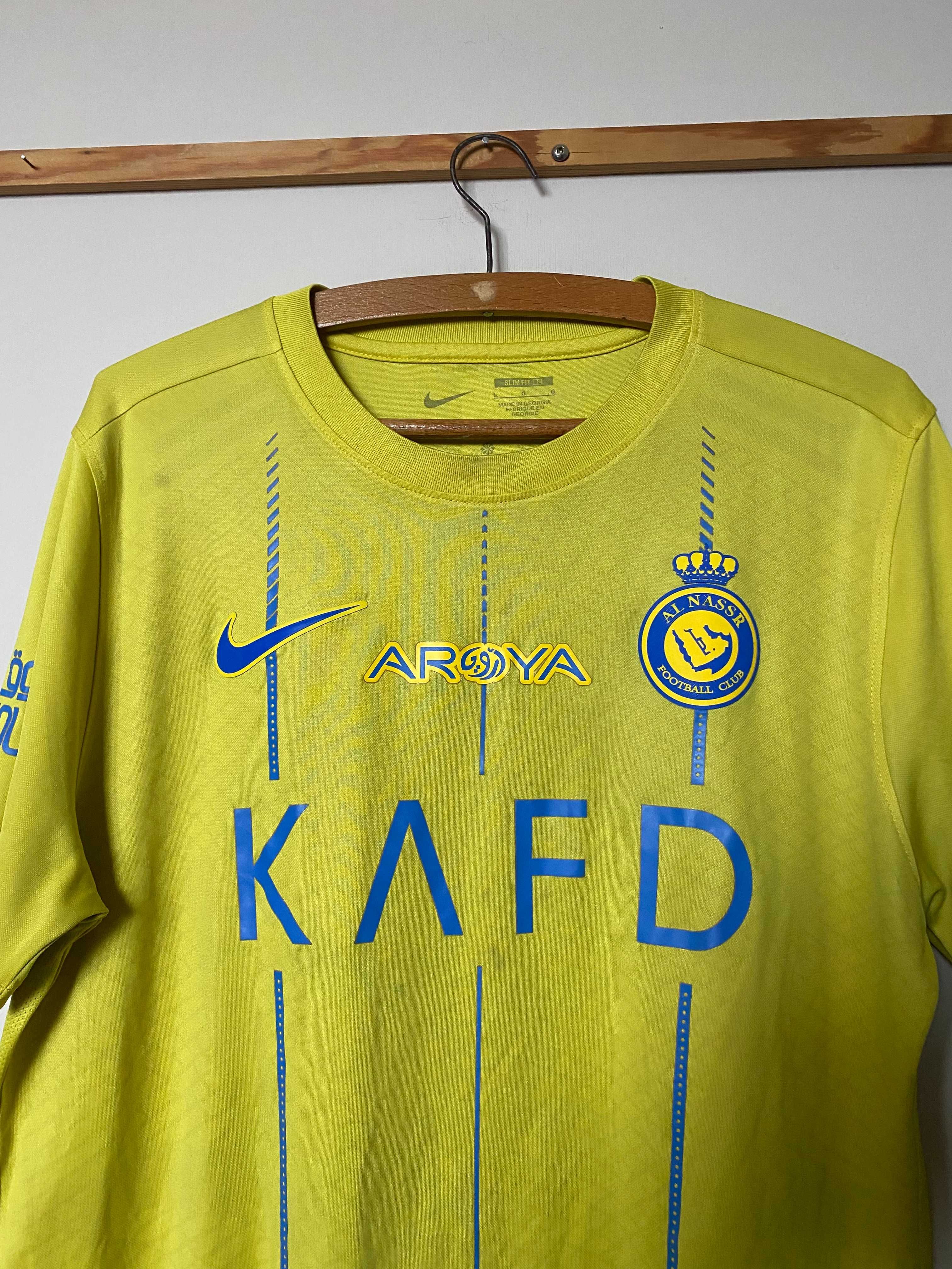 ALL NASR F.C. nr 7 RONALDO 2023 - 2024 - Nike - L - UNIKAT