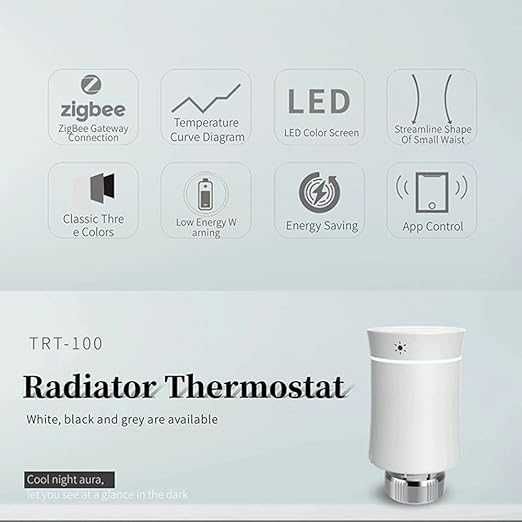 Termostat grzejnikowy BecaSmart Series 100