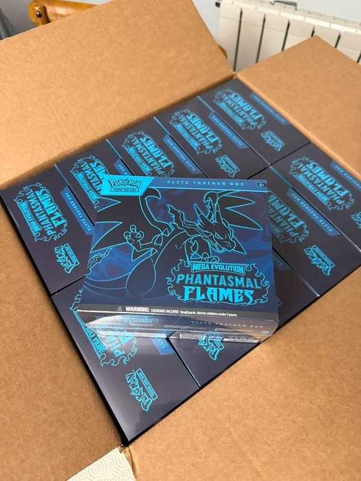 Pokémon TCG Phantasmal Flames Elite trainer Box Ingles