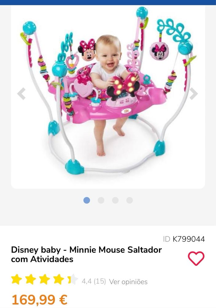 Saltador Disney Baby