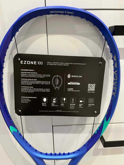 Rakieta tenisowa Yonex Ezone 100 Blast Blue 300g (2025) rączka 2