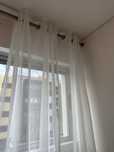 Conjunto de 2 Cortinas gato preto 270x270 cm NOVAS