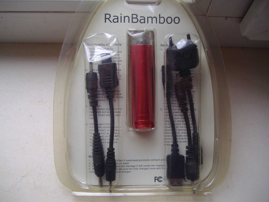 Зарядное устройство от батарейки АА с переходничками