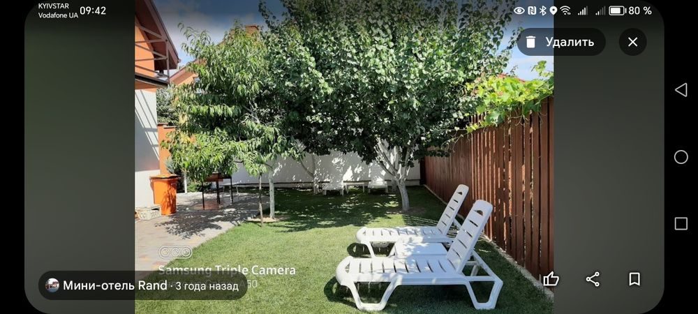 Здам подобово апартаменти Фонтанка 2, морська сторона