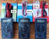 Цифрові мультиметри DT-830B, DT-832, DT-838 (з кроною)