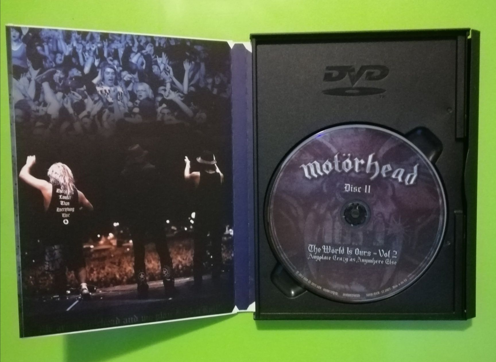 Motörhead-The Wörld Is Ours-Vol 2.Anyplace Crazy As Anywhere Else, DVD