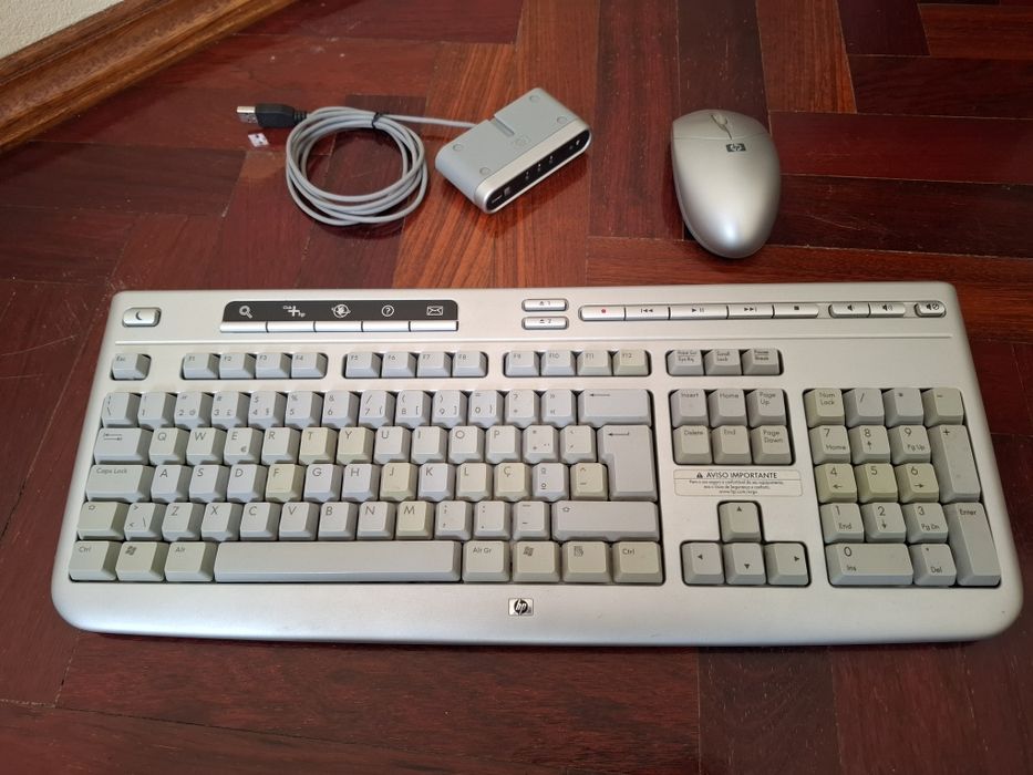 Teclado e Rato HP