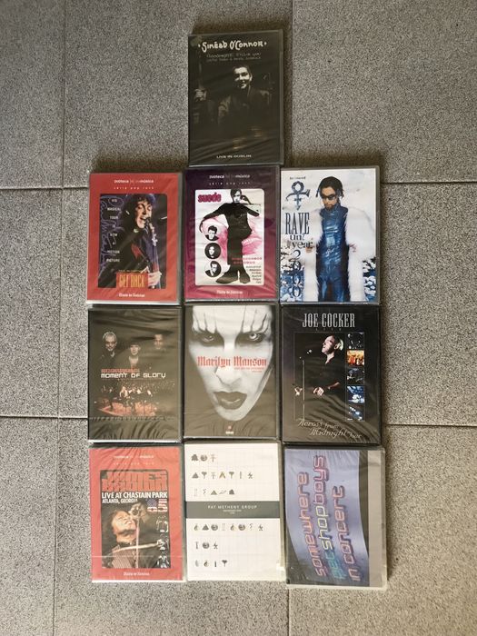 DVDs musica varios