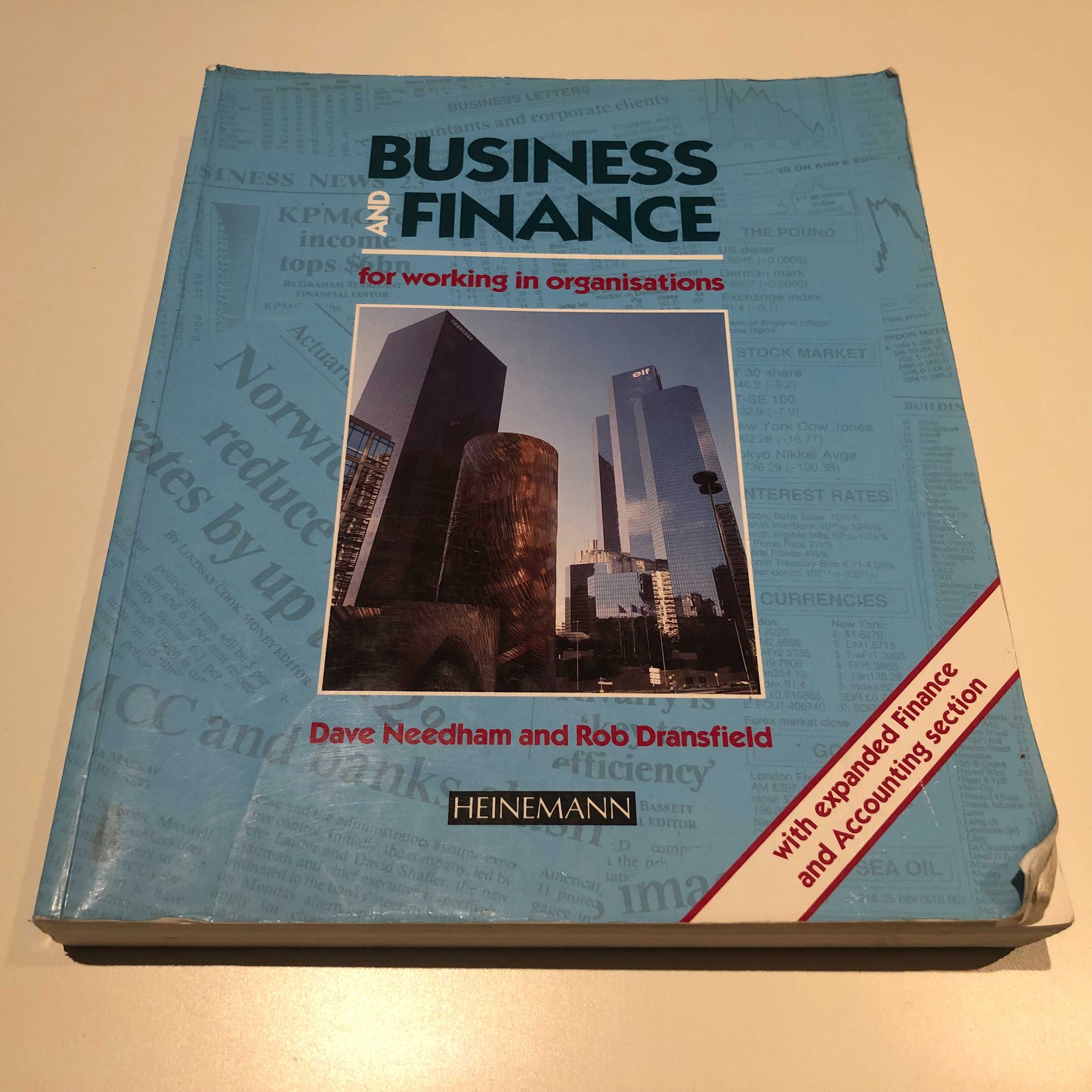 Business and finance for working in organisations - Dave Needham