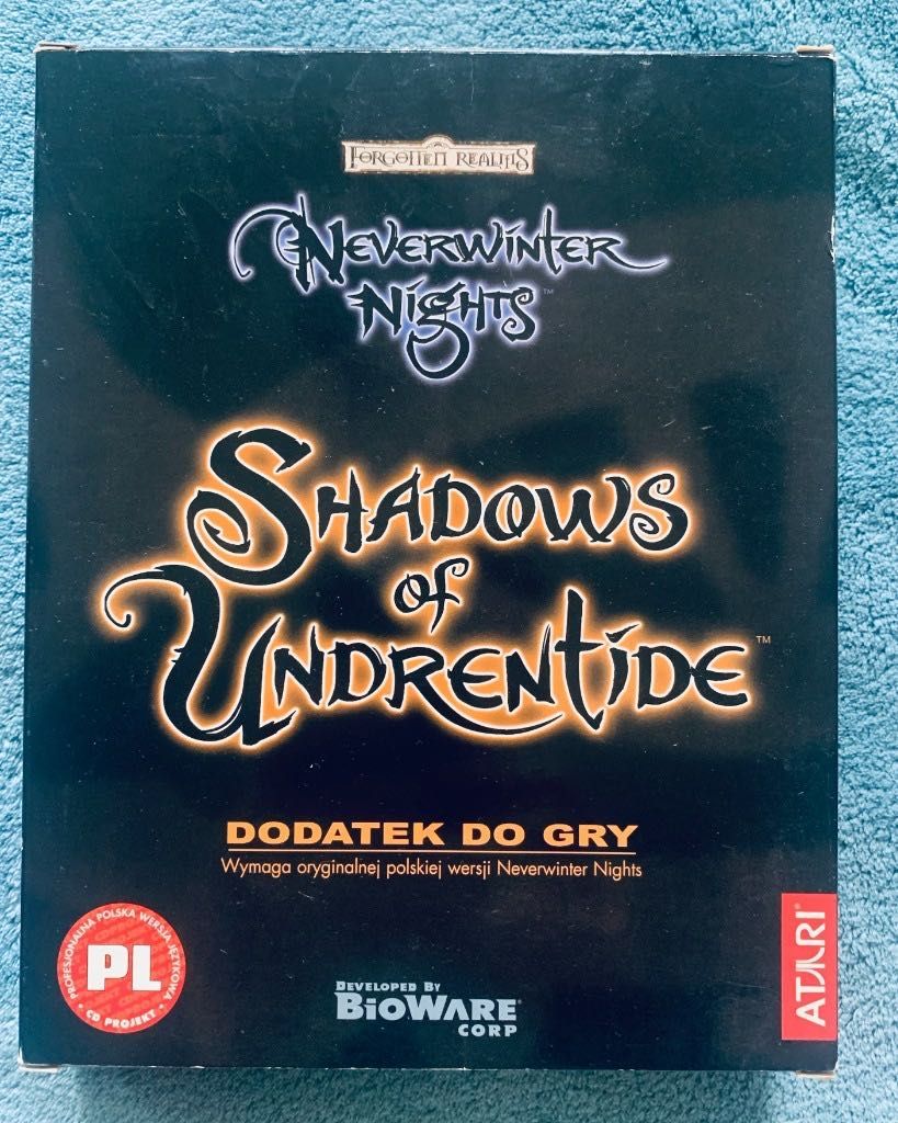 Neverwinter Nights Shadows of Undrentide, Big Box kolekcjonerski