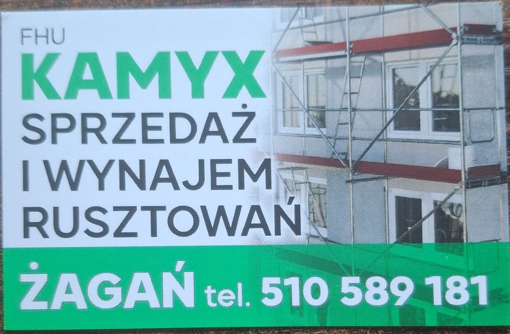 Sprzedaż i Wynajem rusztowań