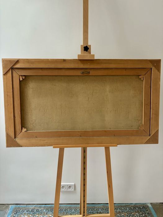 Niesamowity sygnowany Obraz olejny na płótnie Wenecja Gerold Eggert