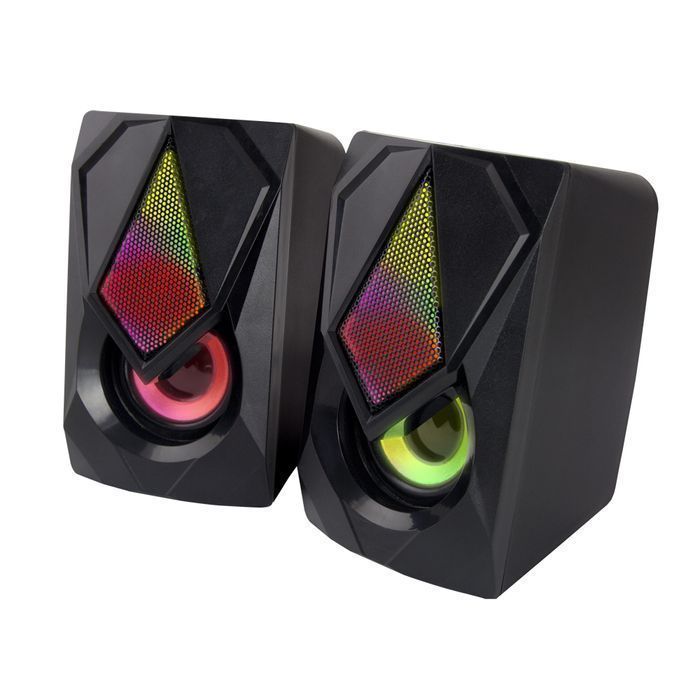 Gamingowe głośniki komputerowe 2.1 Esperanza BOOGIE USB LED RAINBOW
