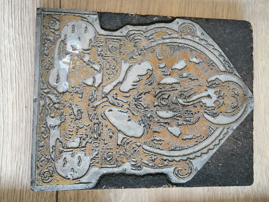 Trzy matryce do grafik Indie Tybet