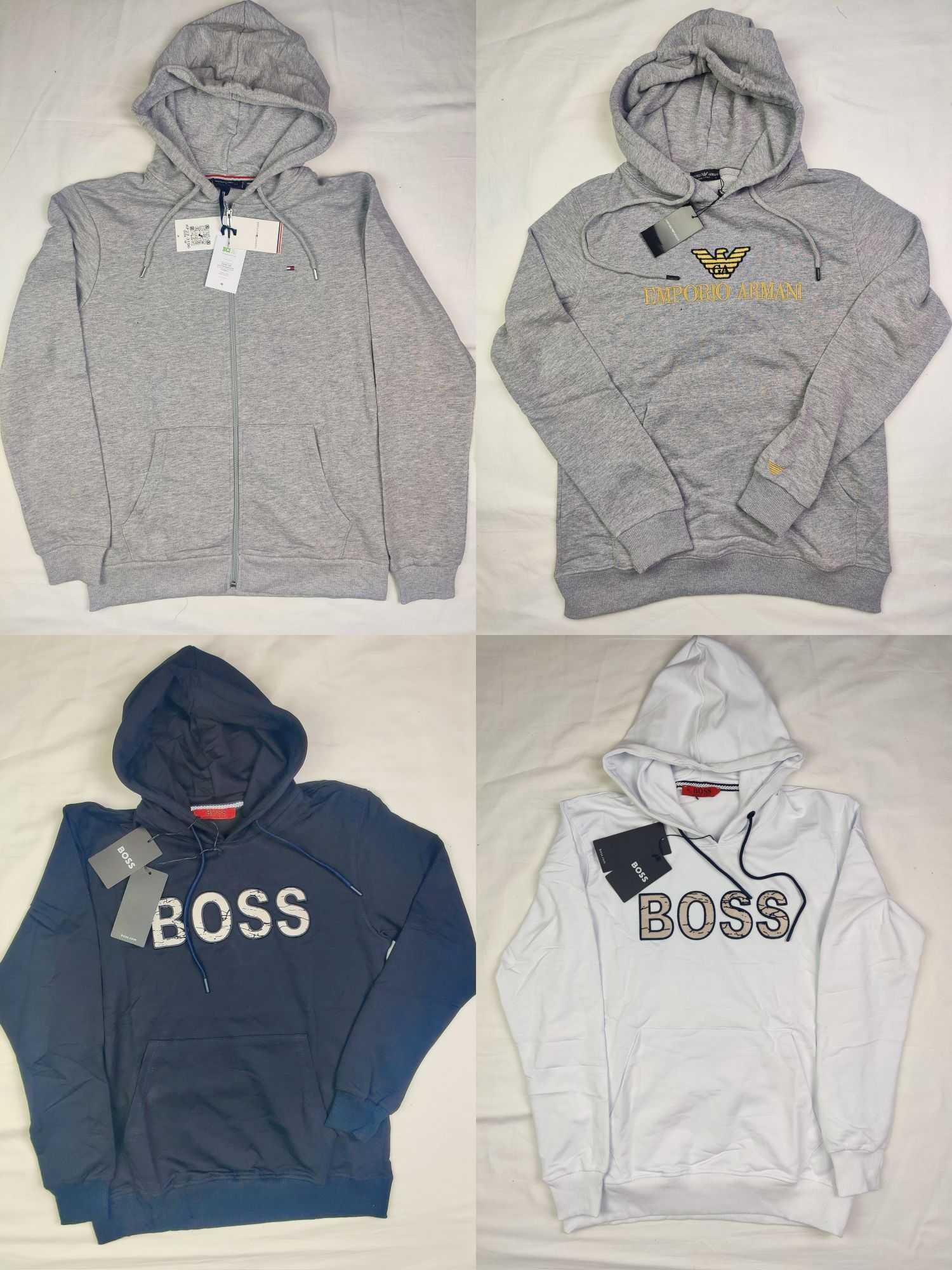 Bluza męska z kapturem Armani Hugo Boss Tommy Hilfiger logowane