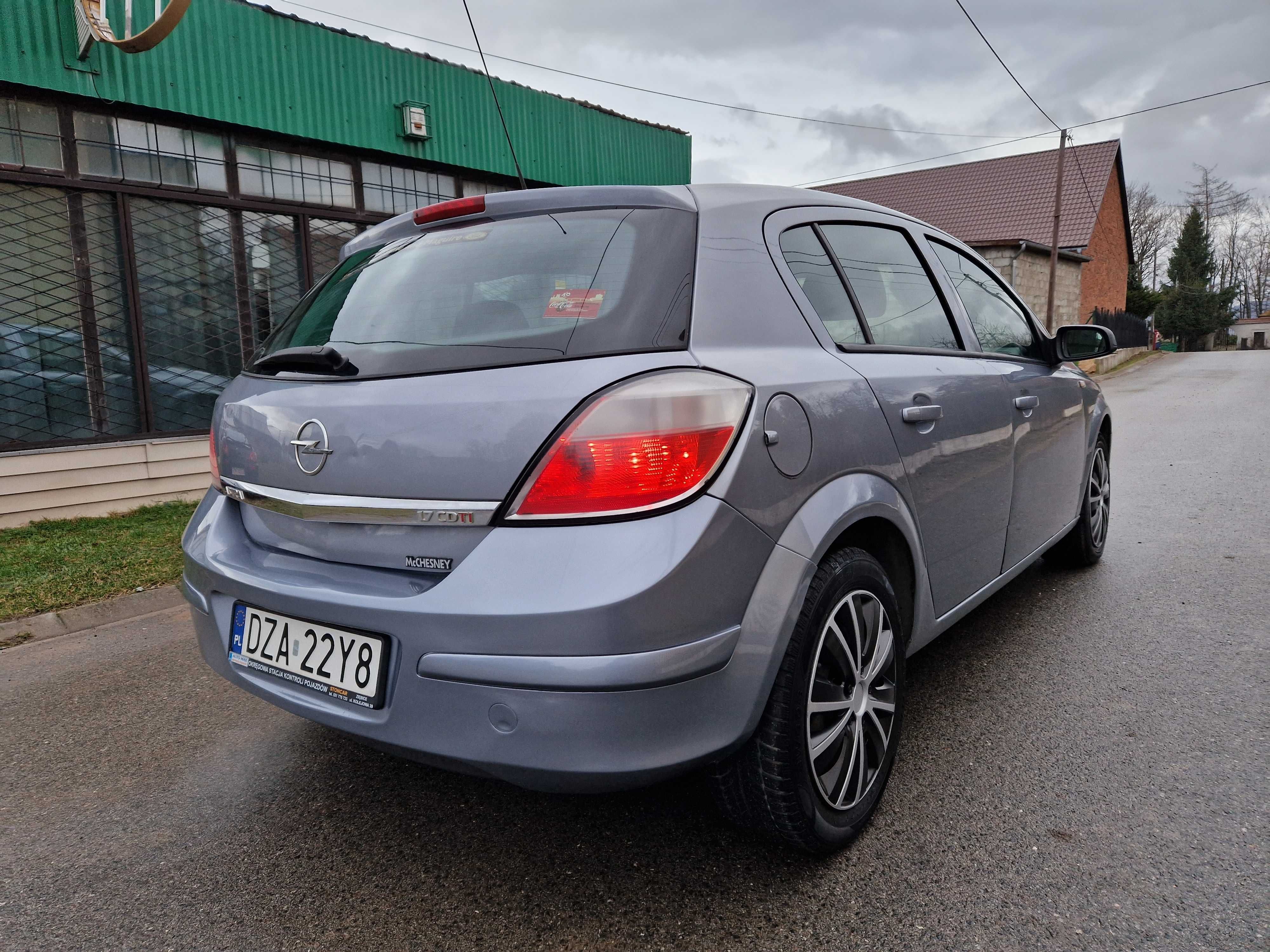 Opel Astra 1.7 diesel *klima*nowe tarcze klocki,alternator