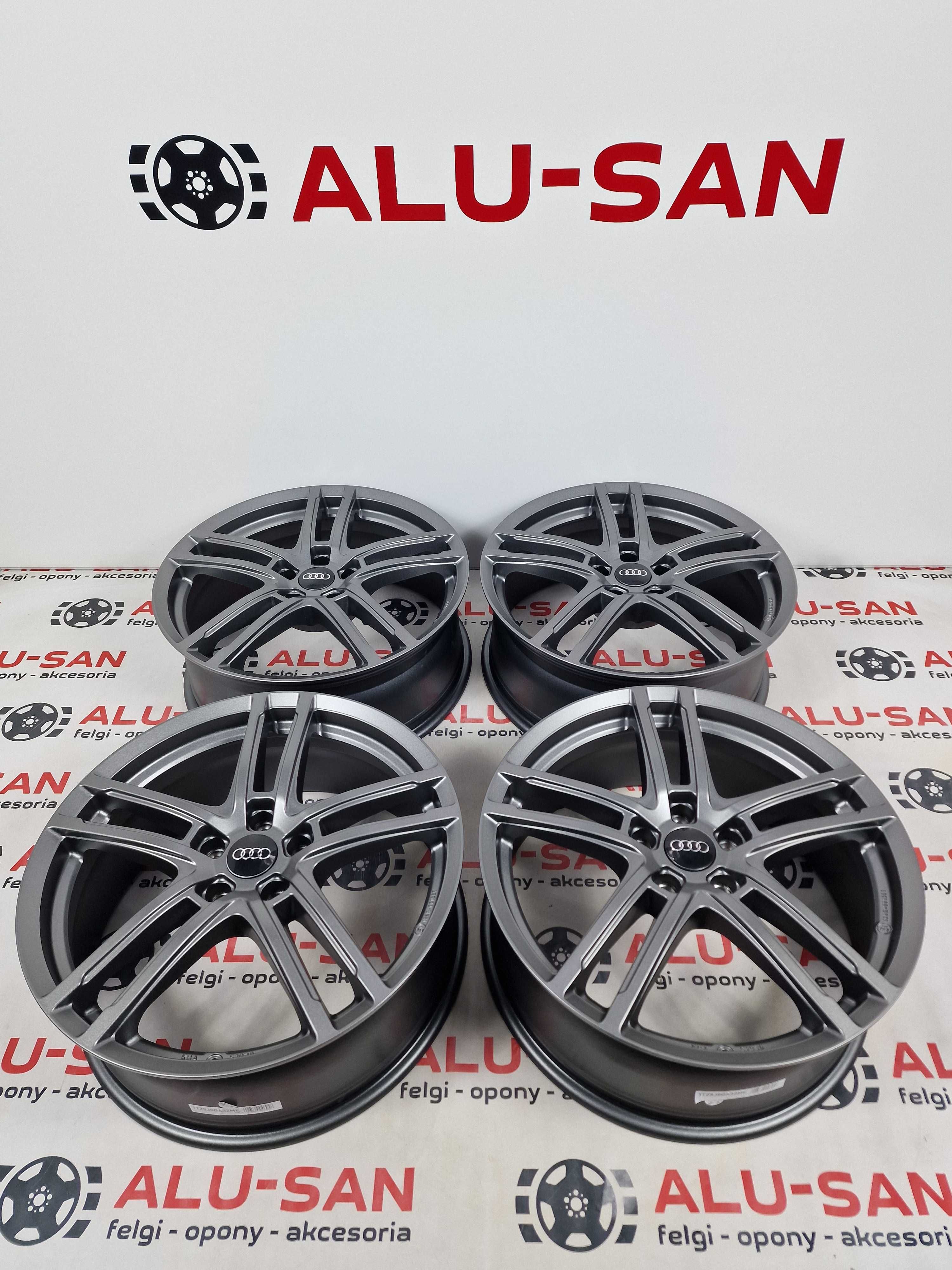 NOWE alufelgi AUDI 19" 5x112 A3 A4 A6 Q2 Q3 TT Grafit