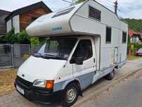 Ford Transit  Kamper Transit 2,5D najlepsza zabudowa RIMOR WC, ogrzewanie, TV, solar