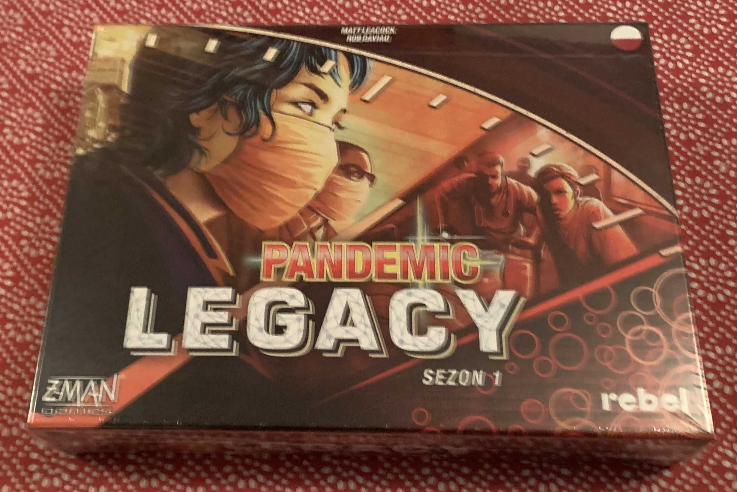 Gra planszowa Rebel Pandemic Legacy: Sezon 1 (edycja czerwona)