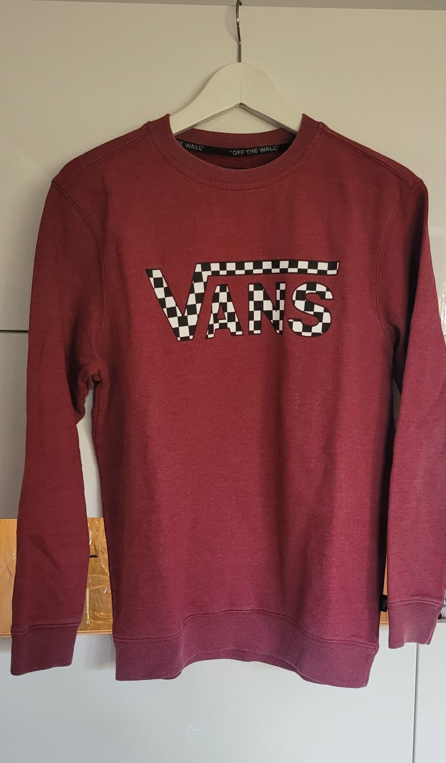 Bluza Vans bordowa 164