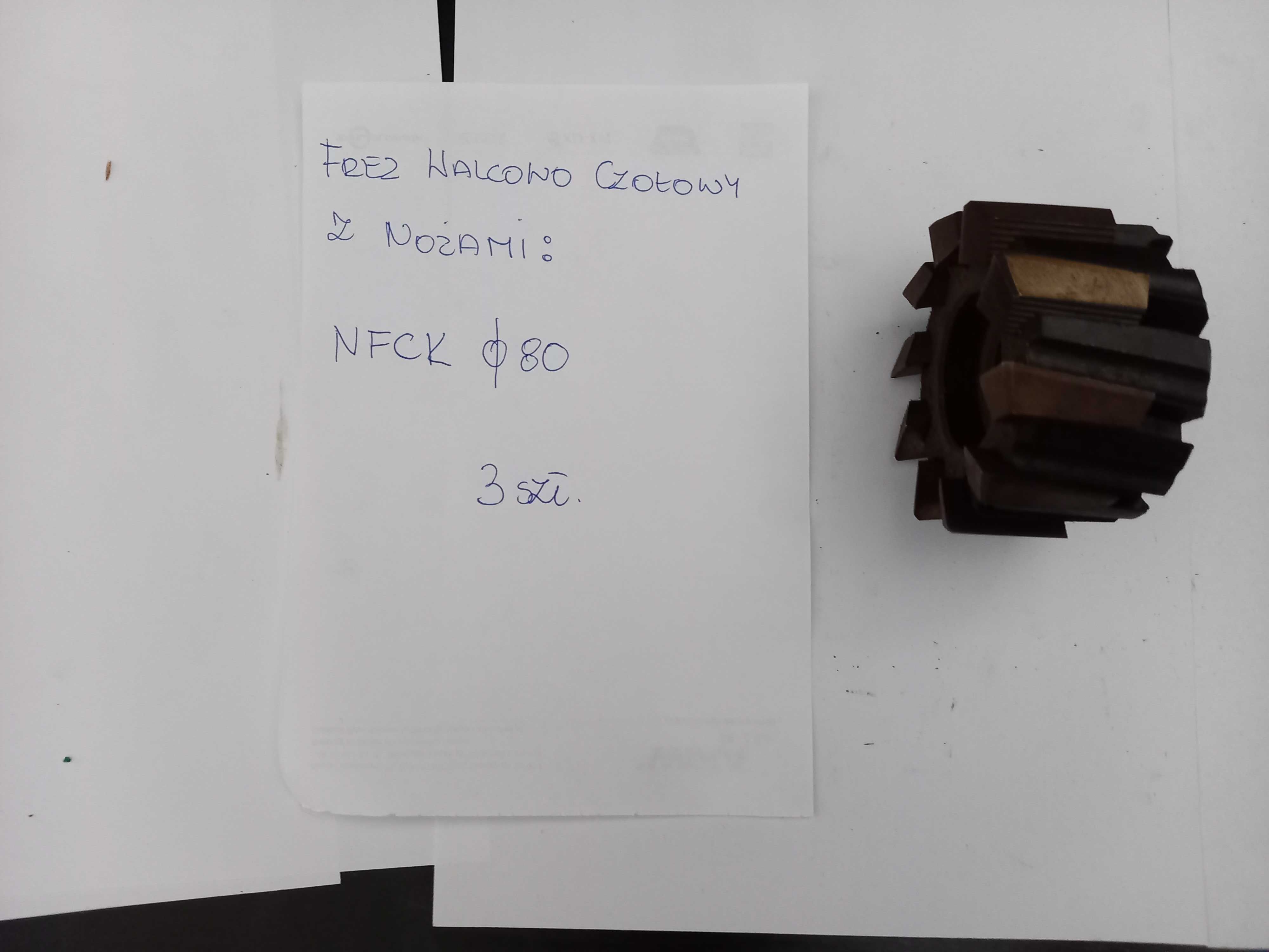 Frez Tarczowy / frez walcowo -czołowy
