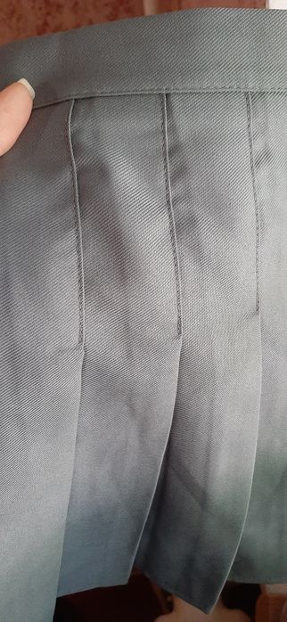 Юбка с шортами серая ХС-С