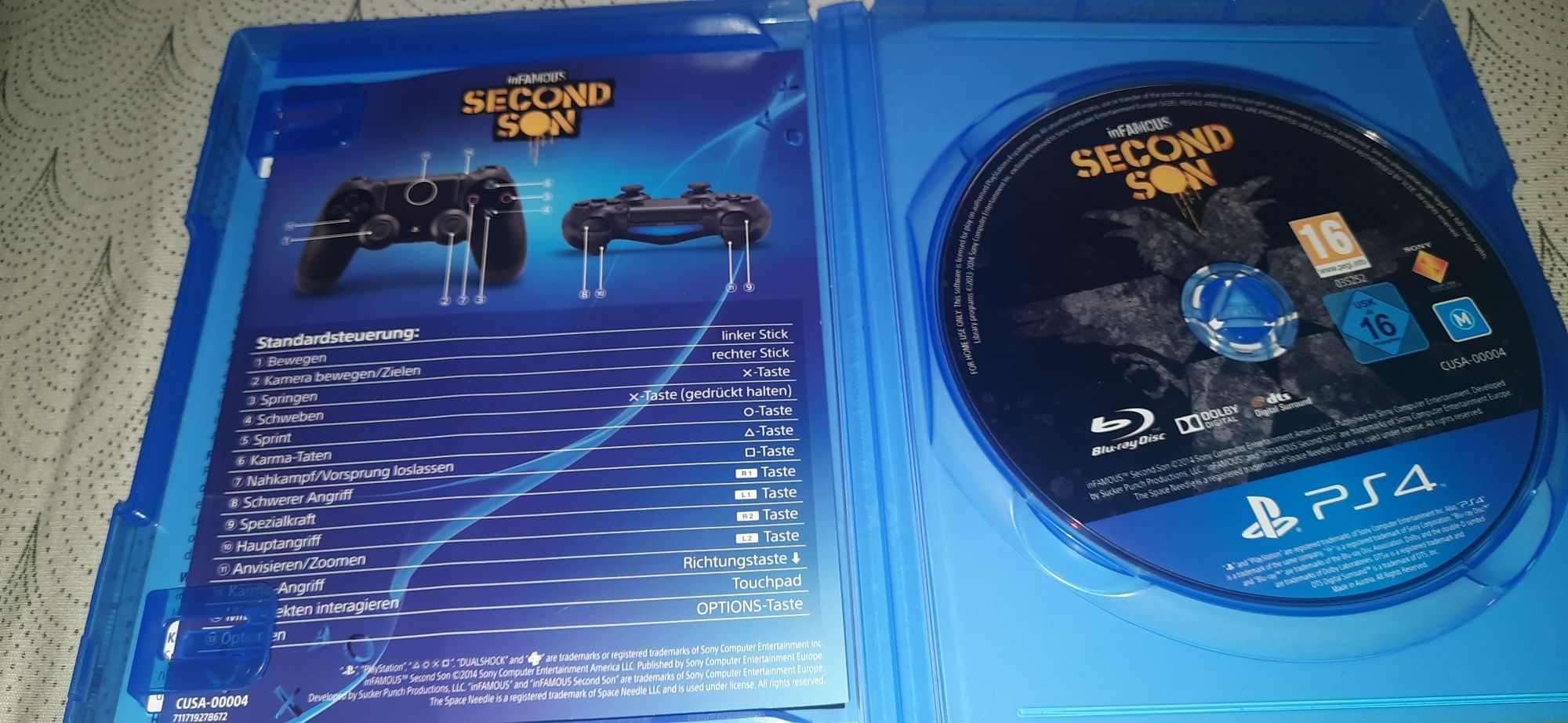Infamous Second son pl na ps4