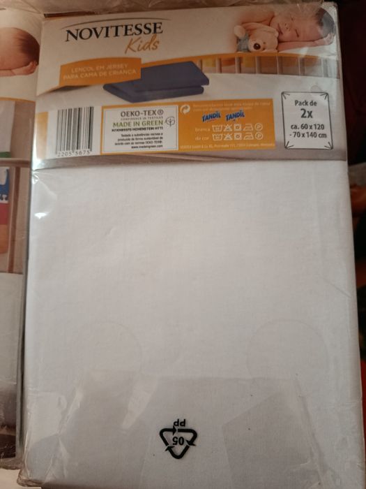 Lençóis capa para bebé ou criança