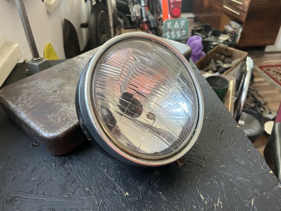 Lampa przod chrom Iz Pannonia K750 Ural Dniepr ladna