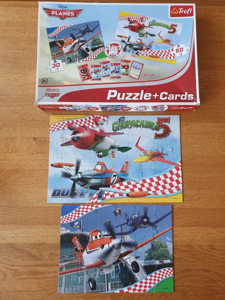 Puzzle samoloty 2w1 Planes puzle Disney