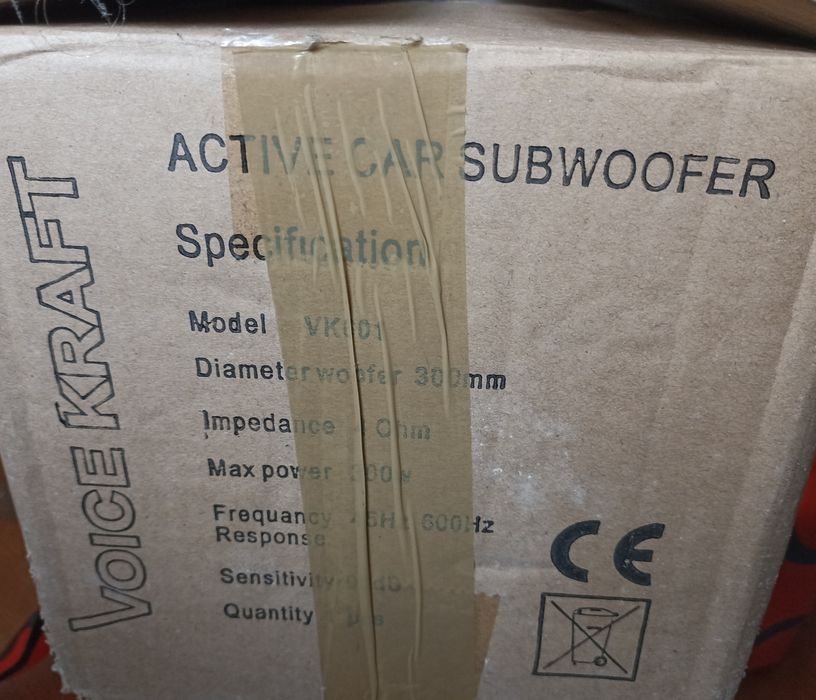Subwoofer aktywny