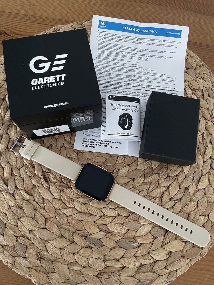 Smartwatch GARETT Sport Activity GT złoty