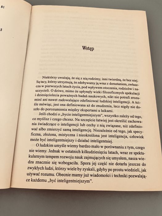 Jak podwyższyć swoją inteligencję, H. Adler