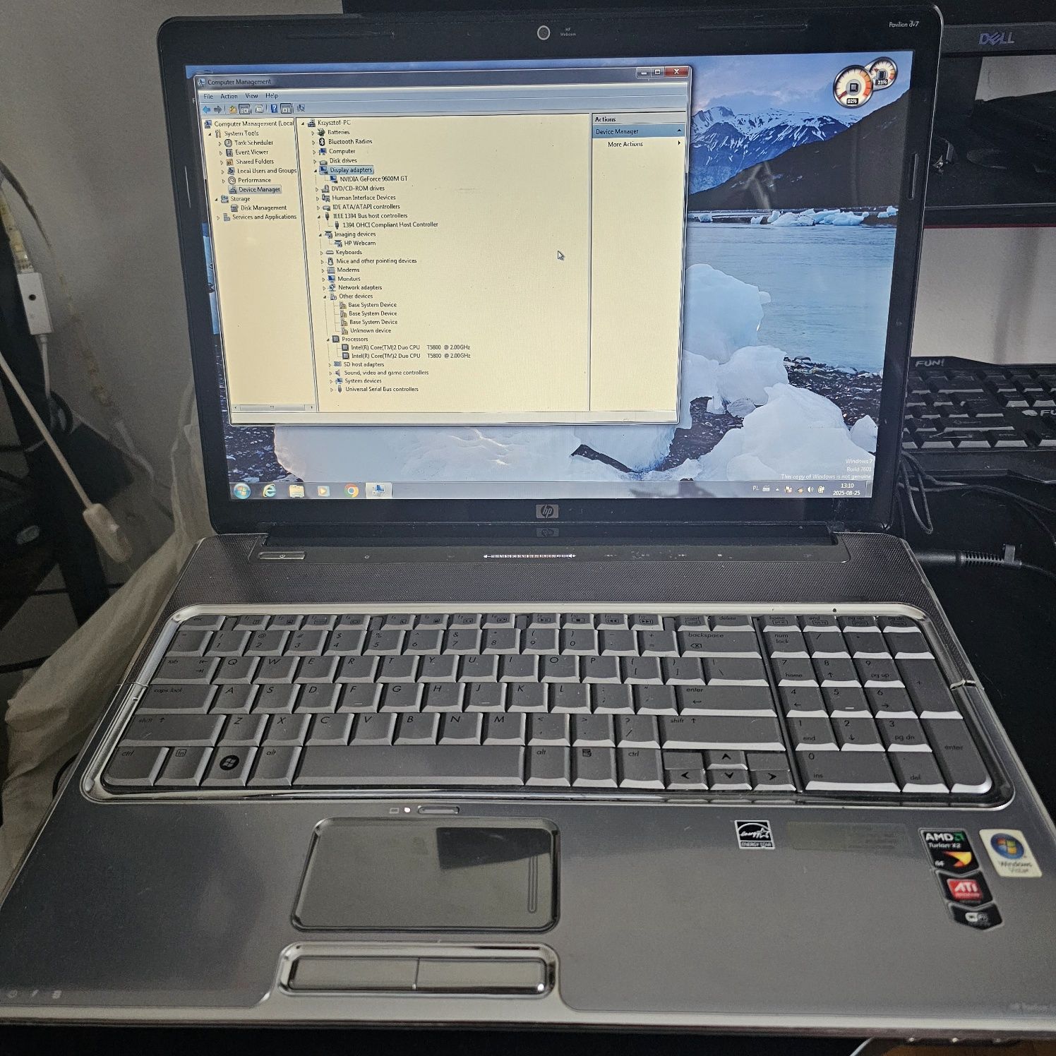 Hp Pavilon DV7 17cali