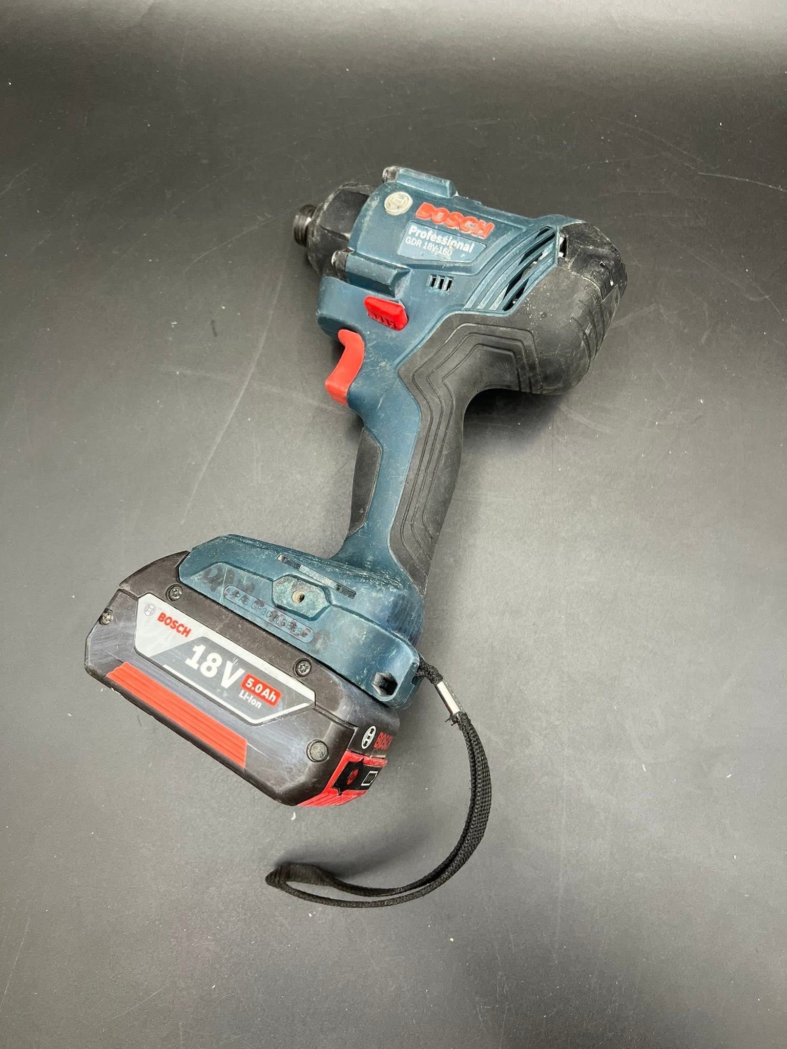 Akumulatorowy klucz udarowy Bosch Professional GDR 18V-+ aku 5.0 Ah