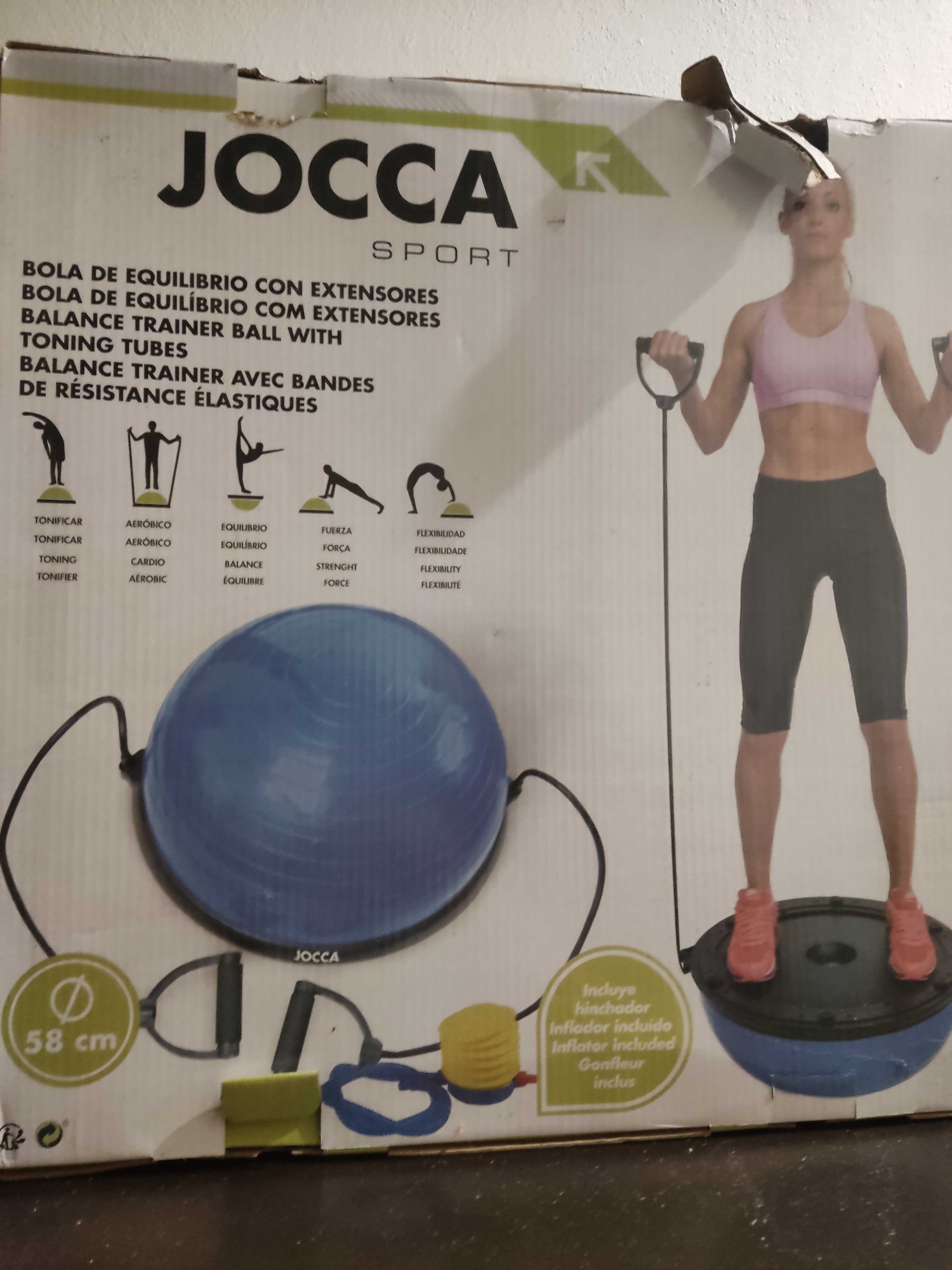 Bola de equilíbrio com extensores "JOCCA Sport"