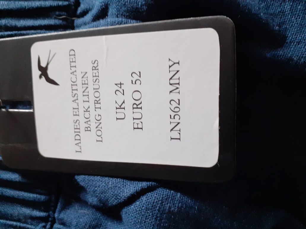 Отличные,легкие, льняные брюки! Размер 66-70!6XL!