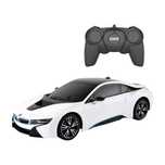 Auto R C Bmw I8 Rastar 1:18 Biały Model Zdalnie Sterowany