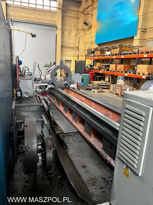 Tokarka TOS SUS - 80 x 5000 mm z odczytami EASSON - SUPER STAN - FILM