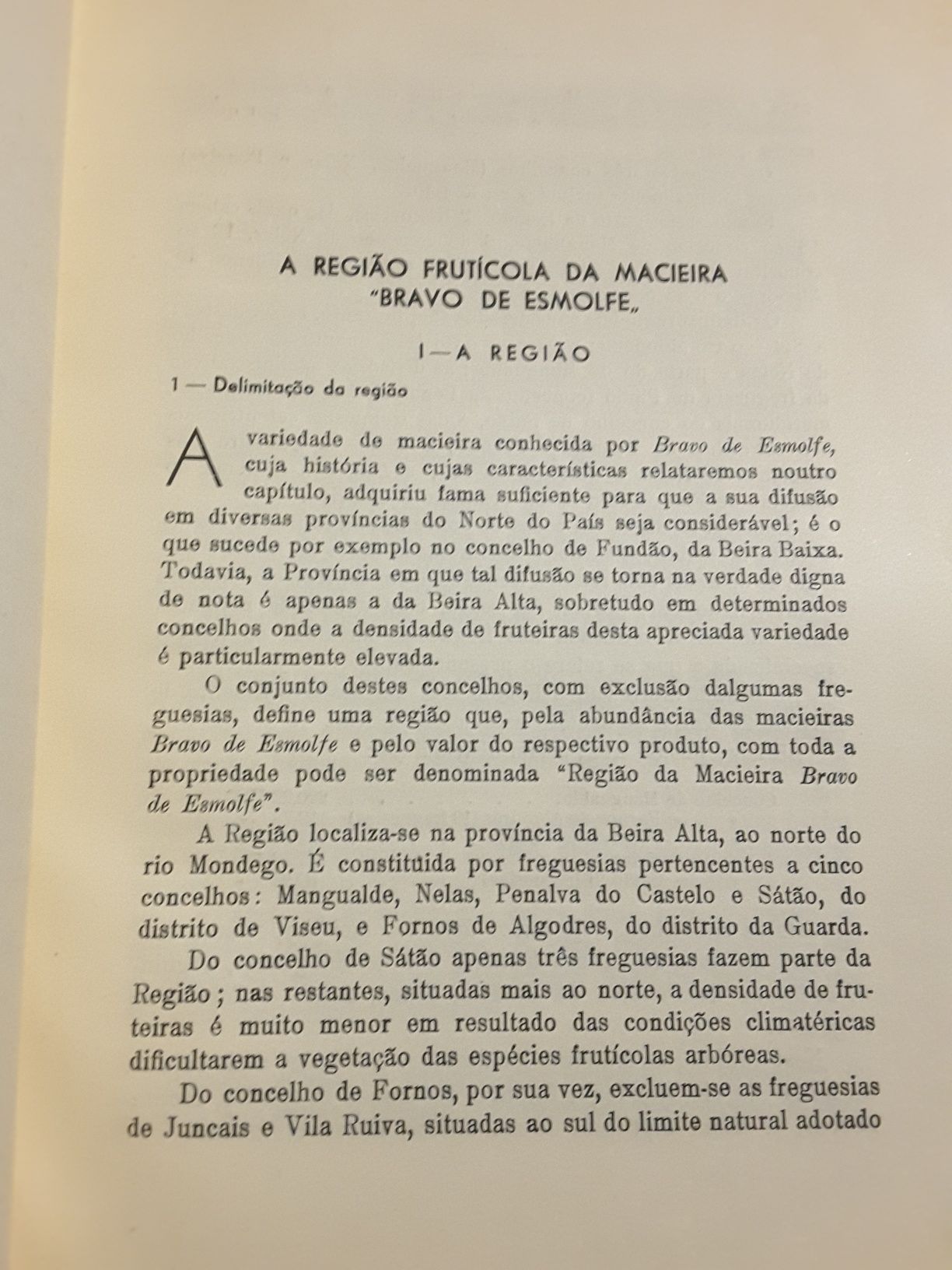 A Região da Macieira “bravo de Esmolfe” / A Floresta Portuguesa