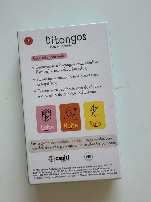 Jogo didático - ditongos
