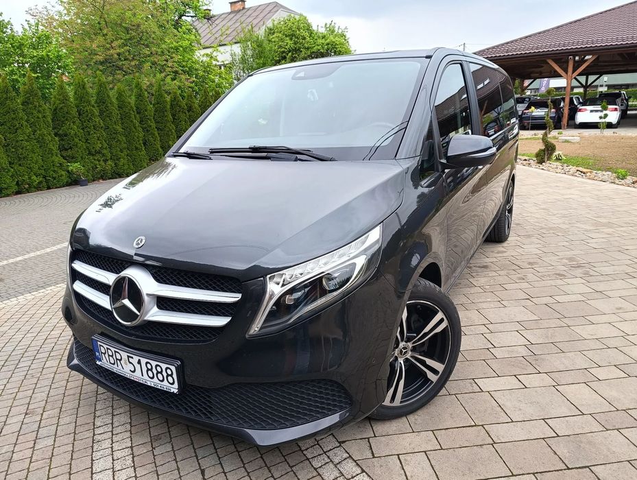 Mercedes-Benz Klasa V 2.0CDI 190PS 85tyś km 2020r. Bezwypadkowy Z Niemiec Zarejestrowany