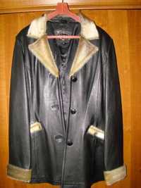 Продм женскую кожанную куртку 46 размера