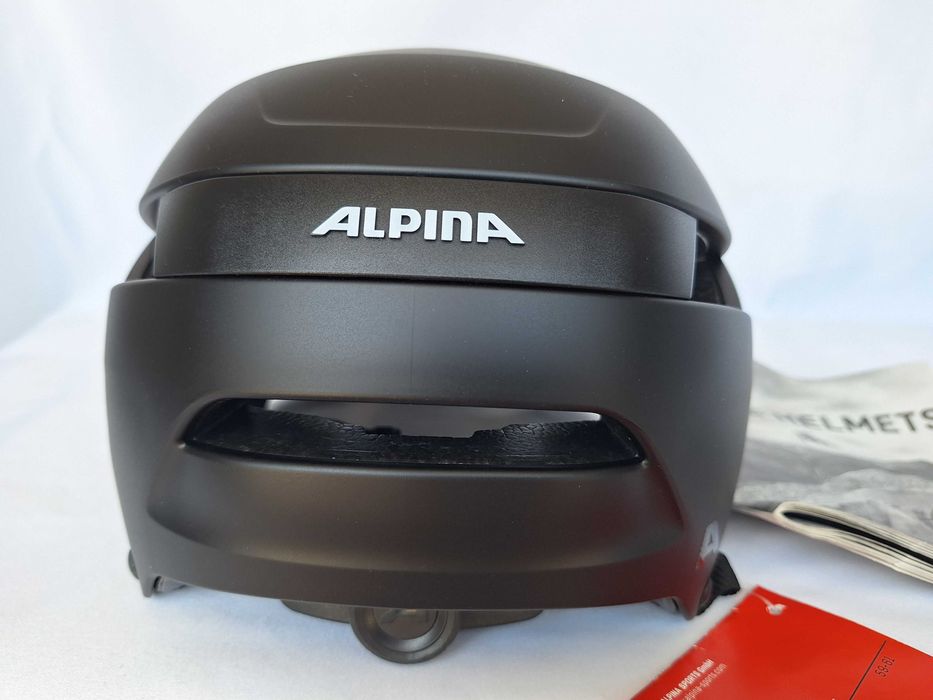 Kask rowerowy Alpina Urban Soho Black Matt L 59-61cm