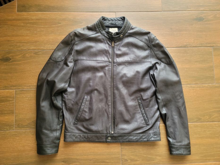 Шкіряна італійська куртка р L-XL або 50-52 Оригінал! Натуральна кожа